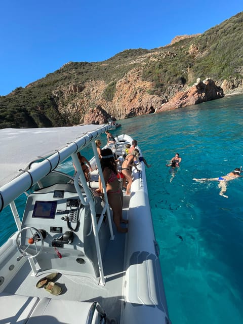 From Sagone/Cargèse: Scandola and Calanques de Piana Cruise - Across the Gulf of Porto toward Piana