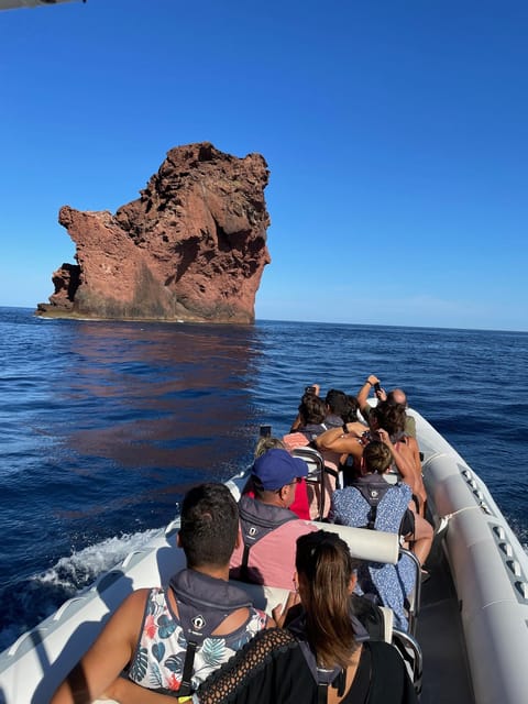 From Sagone/Cargèse: Scandola and Calanques de Piana Cruise - The red cliffs and caves of Capo Rosso