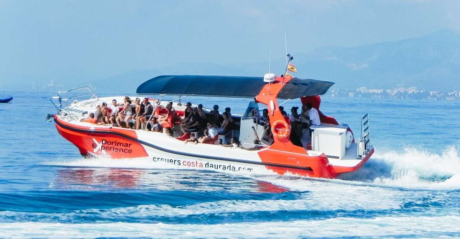 From Salou/Cambrils: Speedboat Tour - A Costa Dorada boat trip with two very different moods
