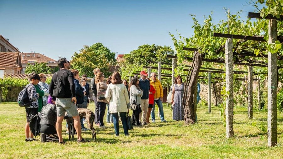 From Santiago: Tour to Rias Baixas with Boat Trip and Winery - La Lanzada: a short stop with a mystical past