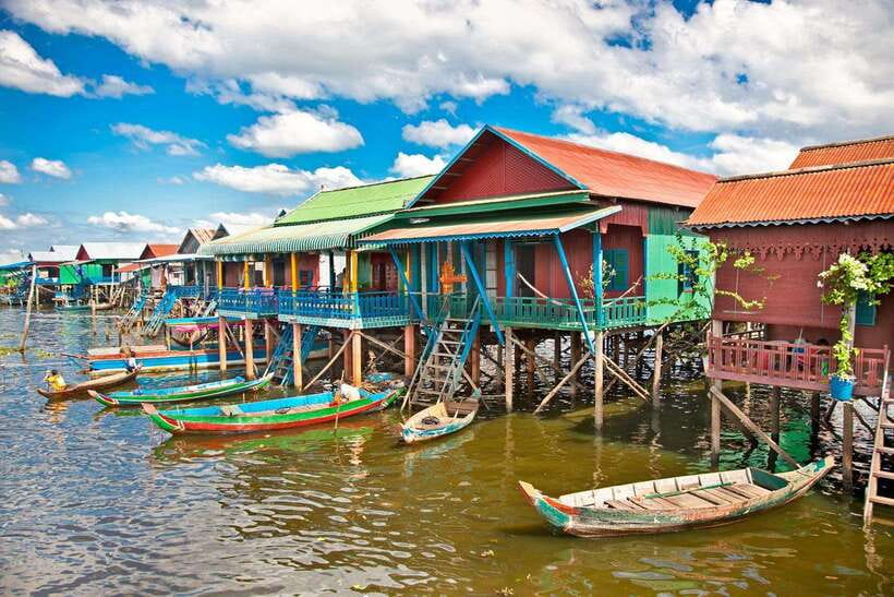 From Siem Reap: Kampong Phluk Floating Village Tour by Boat - The flooded mangrove canoe option