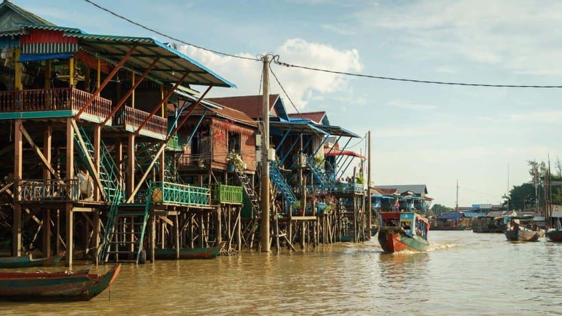 From Siem Reap: Kampong Phluk Floating Village Tour by Boat - Sunset over Tonle Sap