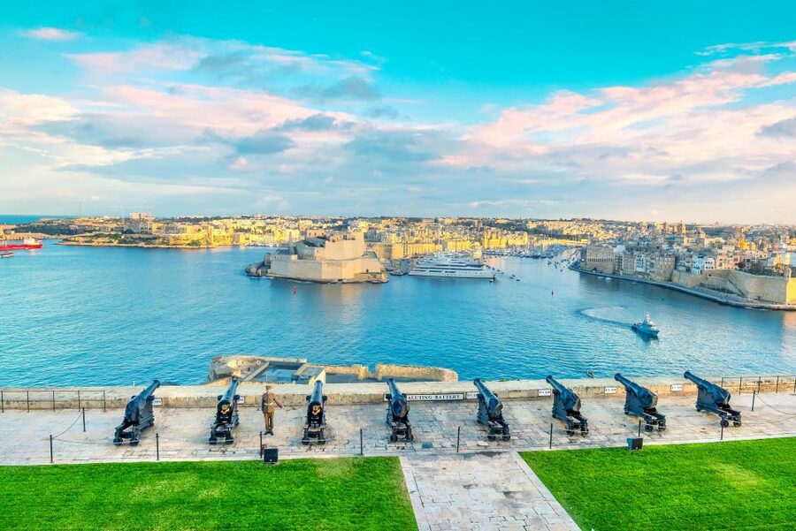 From Sliema: Cruise Around Malta's Harbours & Creeks - Entering Grand Harbour and the Marsa creeks