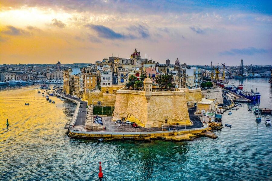 From Sliema: Cruise Around Malta's Harbours & Creeks - The Three Cities from the water
