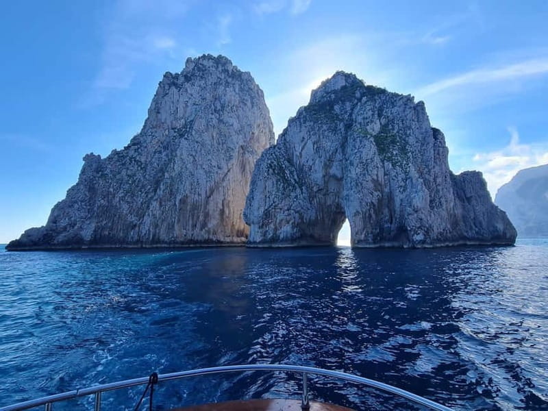 From Sorrento: Capri Boat Tour with Blue Grotto Visit - Punta Carena, the Green Grotto, and Capri’s southern coast
