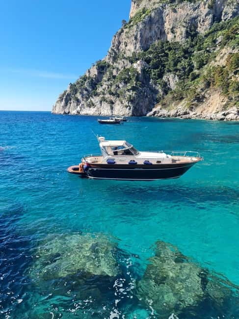 From Sorrento: Capri Boat Tour with Blue Grotto Visit - Swimming and snorkeling in Capri’s clear water