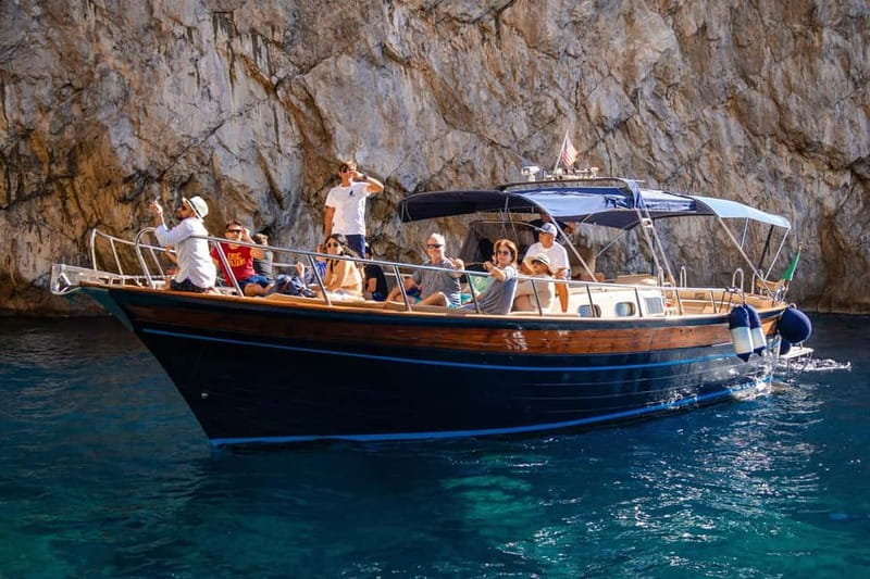 From Sorrento: Capri Boat Tour with Blue Grotto Visit - Seeing the Faraglioni Rocks from the best angle