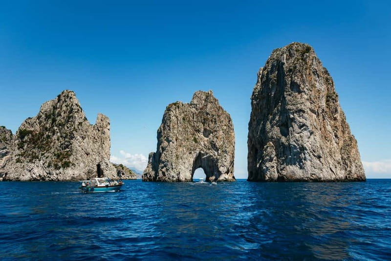 From Sorrento: Capri Boat Tour with Blue Grotto Visit - Three hours to explore Capri on your own