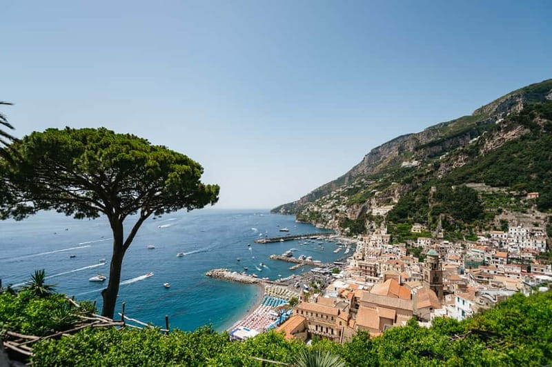 From Sorrento/Nerano: Amalfi and Positano Boat Tour - Amalfi gives you the longest town visit