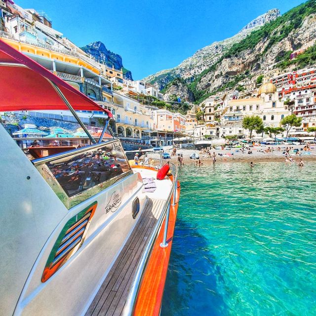 From Sorrento: Positano and Amalfi Boat Trip with Transfer - From Sorrento to the marina