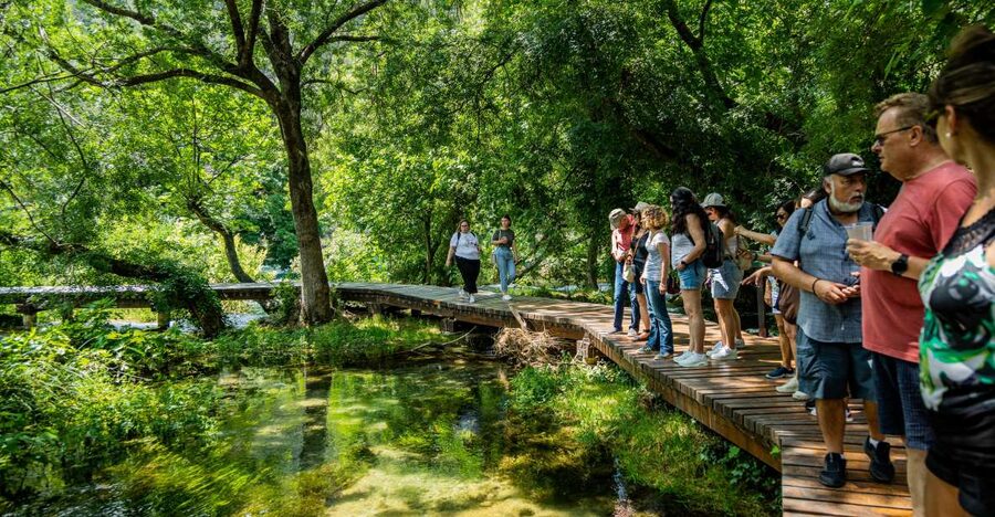 From Split: Krka Waterfalls Cruise & Trogir Walking Tour - Krka National Park and the walk to Skradinski Buk