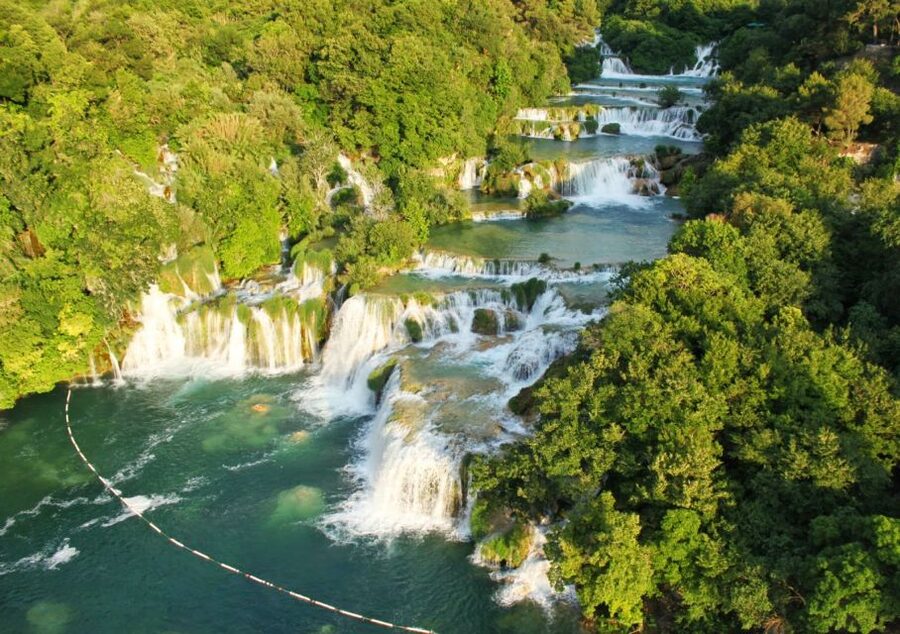 From Split: Krka Waterfalls Cruise & Trogir Walking Tour - Trogir in 75 minutes: a compact history lesson