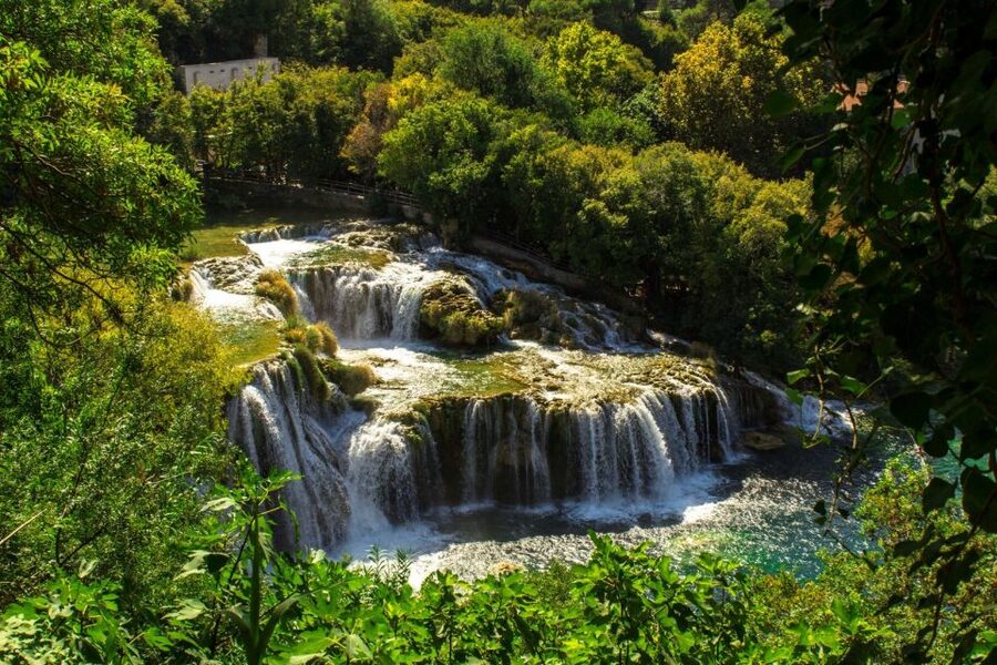 From Split: Krka Waterfalls Tour with Boat Ride & Swimming - Meeting in Split at 9:45 a.m.