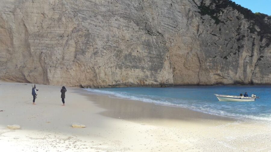 From St.Nikolaos: Boat Cruise to Navagio Beach & Blue Caves - Weather Is Part of the Deal