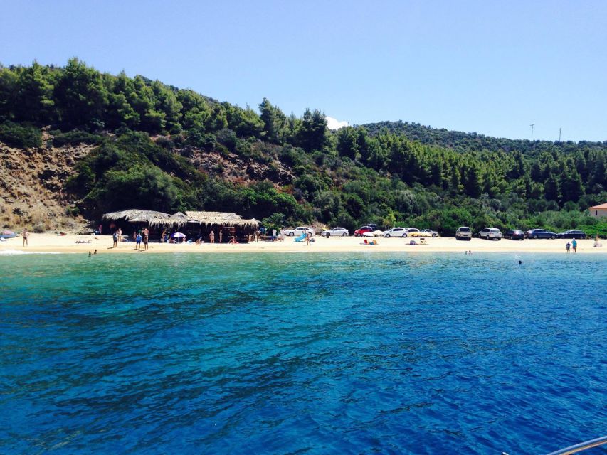 From Thessaloniki: Halkidiki Blue Lagoon Cruise - Sithonia beaches and the second swim
