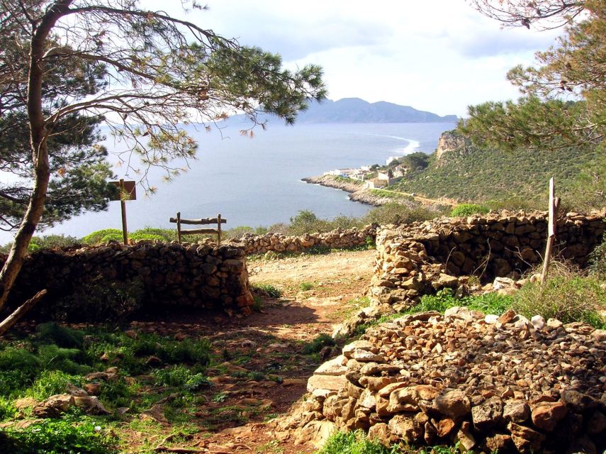 From Trapani: Cruise to Favignana and Levanzo with lunch - The coast of Favignana, from Cala Rossa to Cala Azzurra