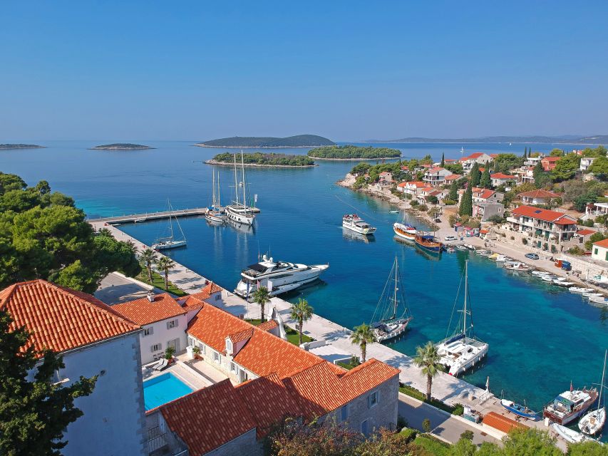 From Trogir: Three Islands Half-Day Speedboat Tour - Maslinica on Šolta, a village with a castle