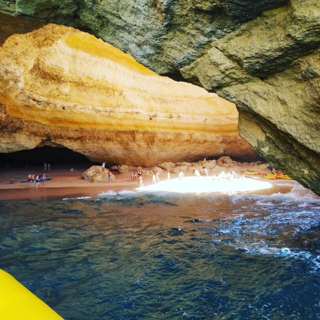 From Vilamoura: 2.5-Hour Benagil Cave and Dolphins Boat Tour - The dolphin search can change the route
