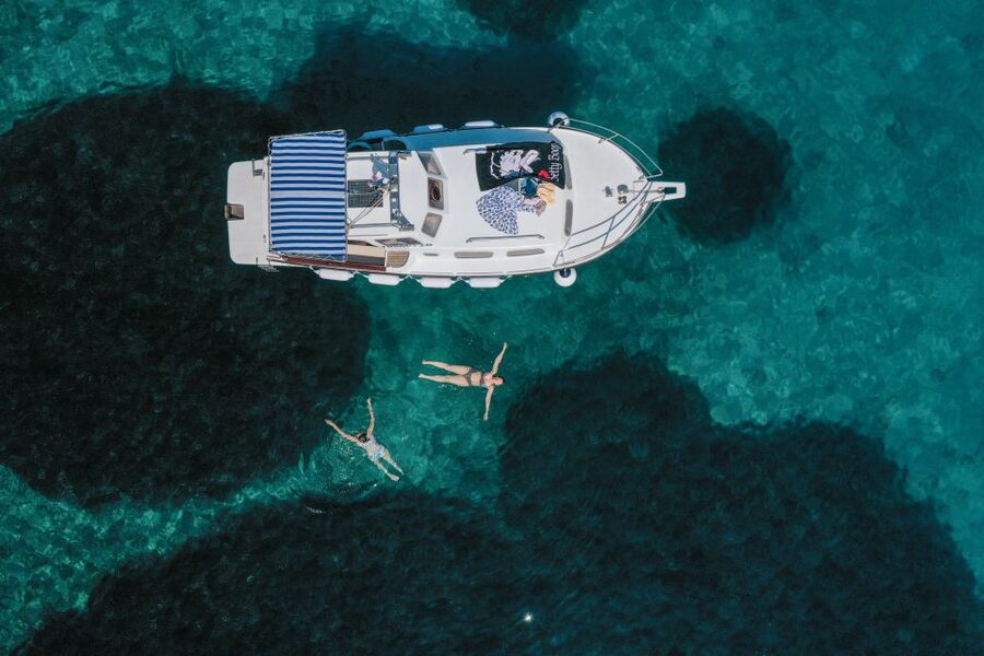 From Zadar: Private Boat Tour to Croatian Islands - Kali and the option to eat ashore