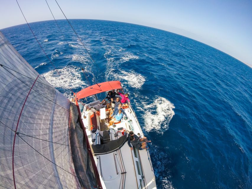 Fuerteventura: Sailing with Snorkeling and Dolphin Watching - What the sailing feels like on board
