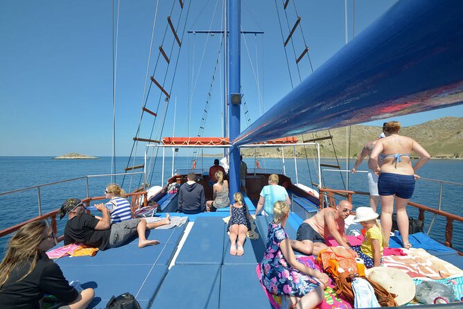 Full Day 3-Island Boat Cruise from Port of Kos - Greek lunch on board, simple but satisfying