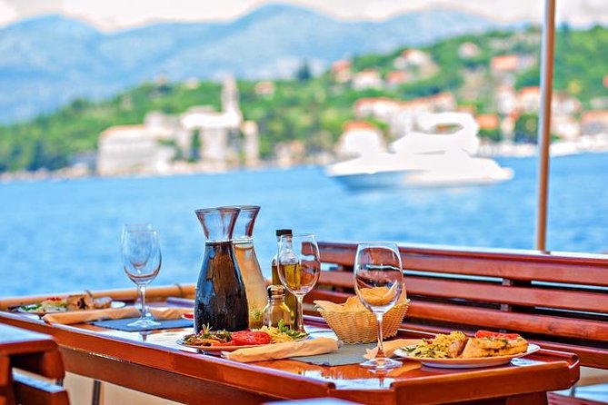 Full-Day Dubrovnik Elaphite Islands Cruise with Lunch and Drinks - The boat, crew, and atmosphere onboard