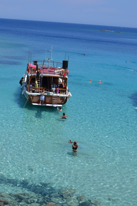 Full-Day Orak Island Boat Trip from Bodrum - Red Bay gives you an easy first swim