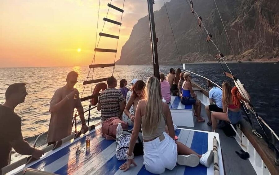 Funchal: Sunset Tour on Traditional Madeiran Boat w/ Drinks - The Crew Adds Warmth and Local Advice