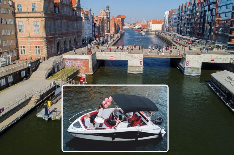 Gdańsk: Motlawa River Yacht Cruise - Ołowianka and Granary Island