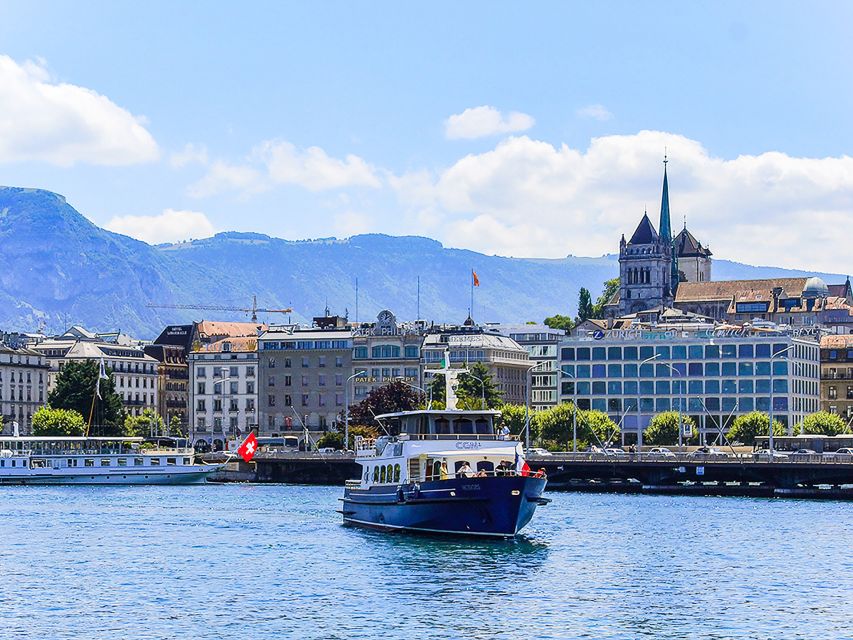 Geneva: 50-Minute Lake Geneva Cruise - Starting at the Mont-Blanc pier