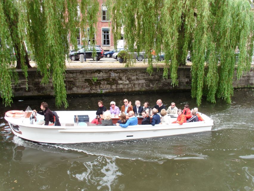Ghent: 40-Minute Historical Boat Tour of City Center - Gravensteen from the canal