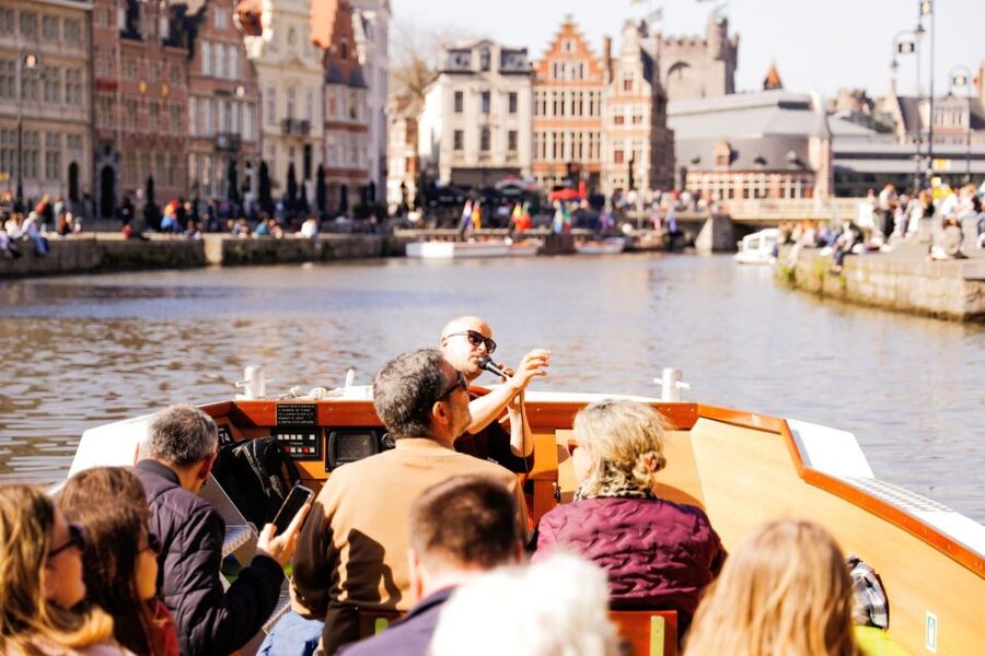 Ghent: 40 Minute Medieval Center Guided Boat Tour - Is $12 good value for Ghent?