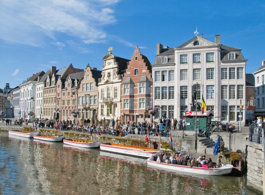 Ghent: 40 Minute Medieval Center Guided Boat Tour - How to fit the cruise into one day in Ghent