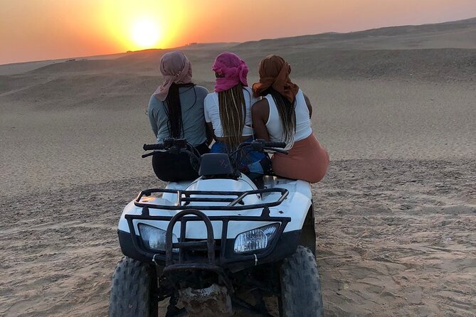 Giza pyramids, Sphinx, ATV bike, Lunch,Camel ride, Dinner cruise& shopping tour - The panoramic viewpoint and the Great Sphinx