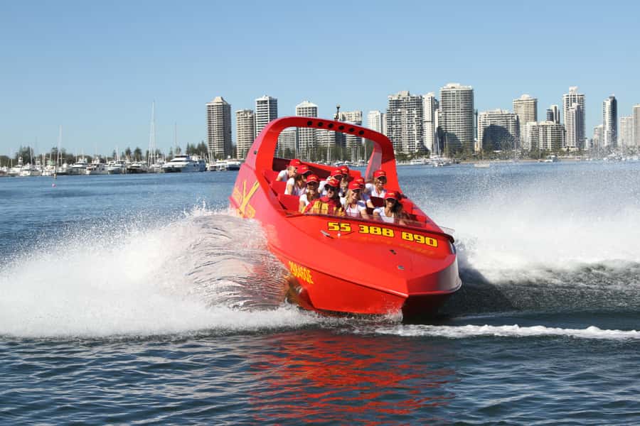 Gold Coast: 55-Minute Extreme Jet Boat Ride - Comfort, clothing, and the wet factor