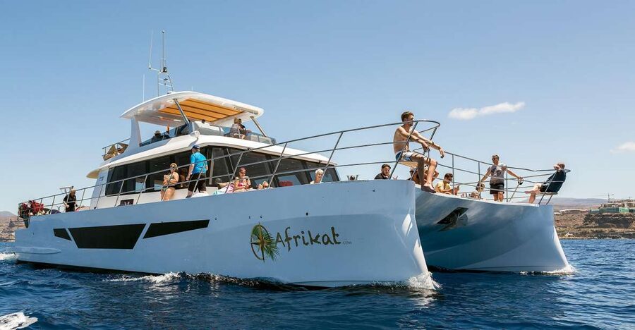Gran Canaria: Fun Catamaran Cruise with Food and Drinks - From Resort Pickup to Puerto Rico
