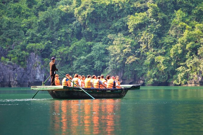 Ha Long Bay Cruise Day Tour - Cave, Kayaking, Swimming & Lunch - Lunch, drinks, and the sunset party
