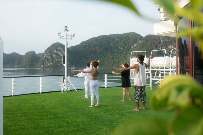 Halong Bay Cruise 2 days 1 night from Hanoi included transfer - The island cave, beach, and kayaking