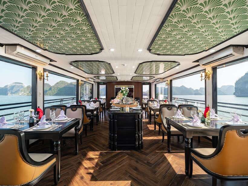 Halong Bay: Luxury Day Cruise with Buffet, Kayak, Swim - Kayaking through Luon Cave