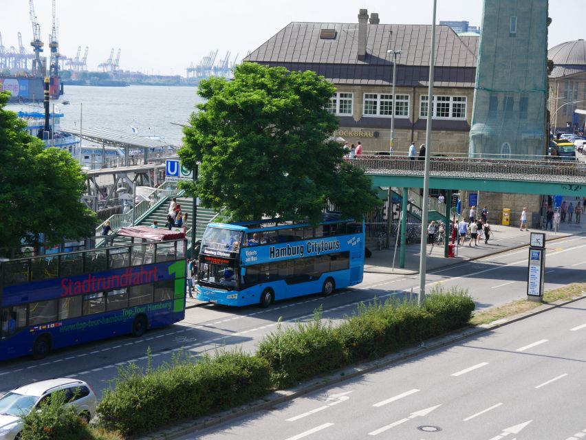 Hamburg: Line F Hop-On Hop-Off Bus and Boat Tour - Speicherstadt gives the route its strongest historic stop