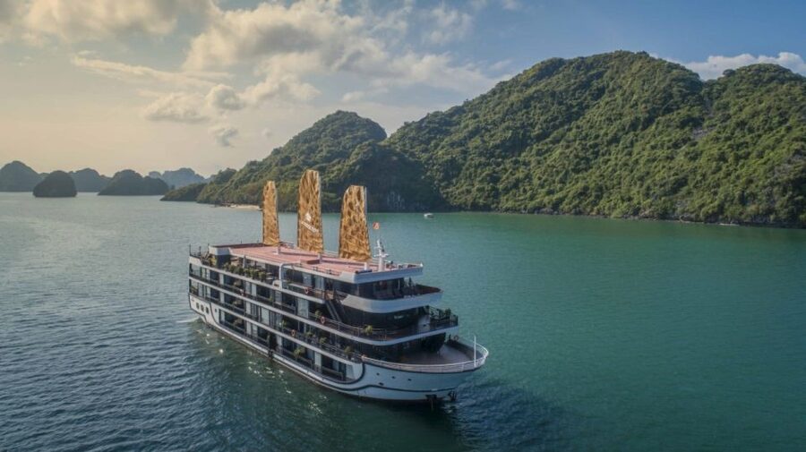 Hanoi: 2-Day Halong & Lan Ha Bay 5-Star Cruise with Balcony - Afternoon caves, kayaking, and swimming