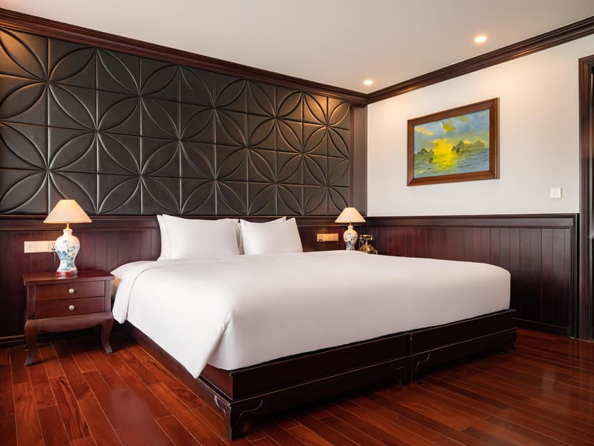 Hanoi: 2-Day Lan Ha & Halong Bay 5 Stars Cruise with Balcony - Lunch among Halong Bay’s limestone islands
