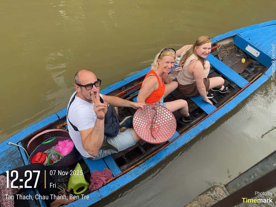 HCM: Authentic Mekong Delta - Boat, TukTuk, Khot Cake Making - A long but well-filled day from Ho Chi Minh City