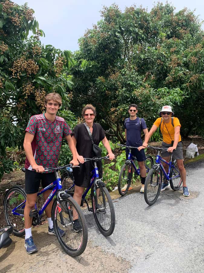 HCM: Authentic Mekong Delta - Boat, TukTuk, Khot Cake Making - Tuk-tuk roads, folk music, and village scenery