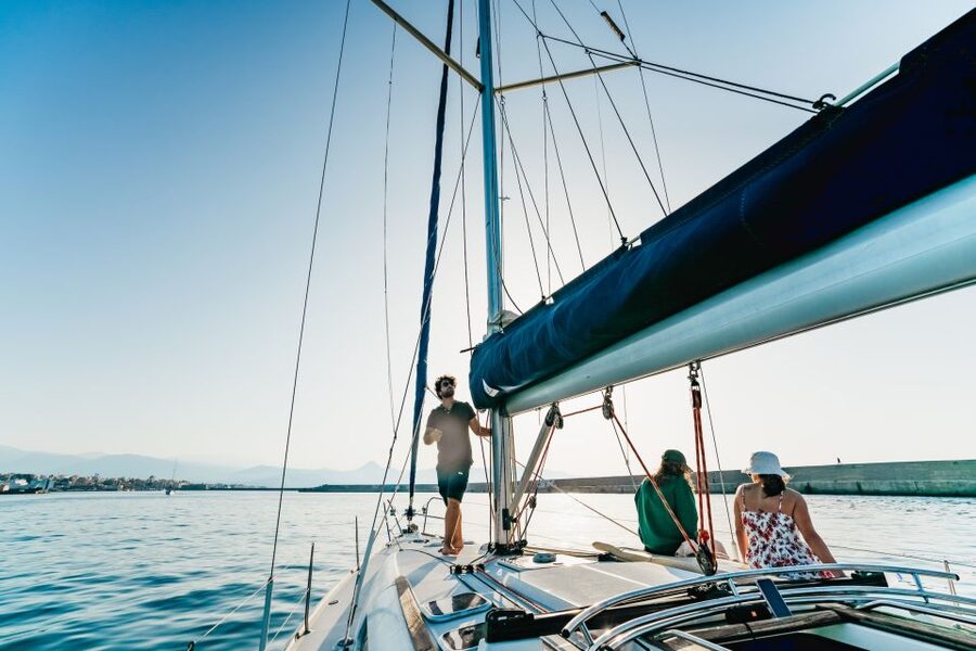 Heraklion: Sailboat Cruise to Dia Island with Drinks & Lunch - What the Yacht and Equipment Add