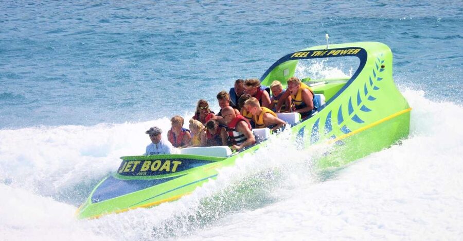 Hersonissos: Jet Boat Tour with Snorkeling - From Hersonissos Port to a 90 km/h ride