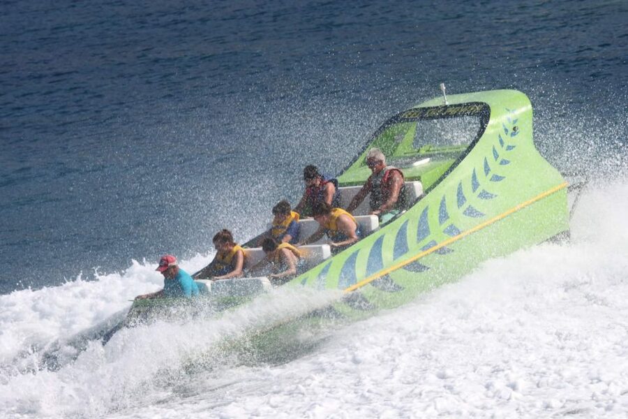 Hersonissos: Jet Boat Tour with Snorkeling - The return ride and the one-hour limit
