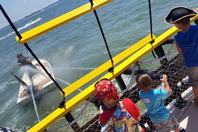 Hilton Head Pirate Ship Adventure Sail aboard the Black Dagger - Stop two: Stinky Pete, water cannons, and the treasure chest