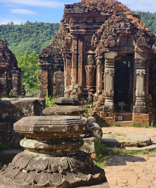Hoi An: My Son Sanctuary & Sunset River Cruise BBQ or Banhmi - Walking through the two-hour My Son visit