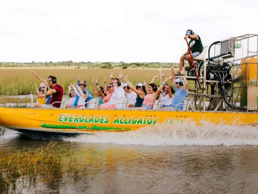 Homestead: Everglades Alligator Farm Entry and Airboat Ride - Key points to know before you go
